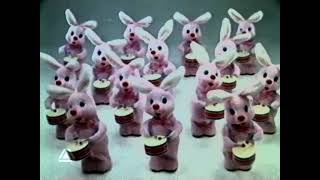 Duracell  Drumming Bunnies 1981 UK [upl. by Niemad]