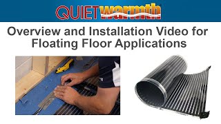 QuietWarmth Radiant Heat Film for Floating Floor [upl. by Adna]