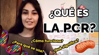 ¿Qué es una PCR ¿Para qué sirve [upl. by Ogren703]