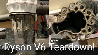 Dyson V6  DC59 Cordless Vacuum Cyclone Disassembly and Repair Tutorial [upl. by Elvis165]