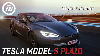 FIRST DRIVE 200mph Tesla Model S Plaid Track Package [upl. by Ylak]