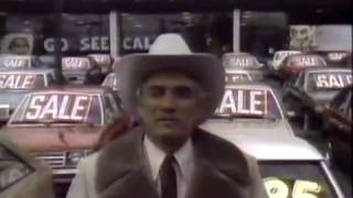 Cal Worthington rides an elephant 1985 TV commercial [upl. by Ettesil]