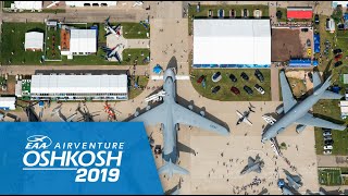 EAA AirVenture Oshkosh 2019 – Experience Oshkosh [upl. by Martelli219]