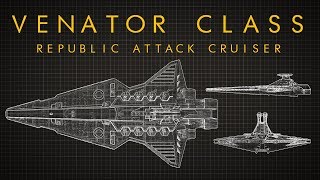 Star Wars Venator Class Star Destroyer  EXTENDED BREAKDOWN [upl. by Ehctav713]