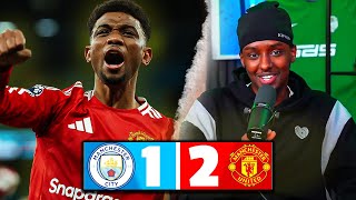 DIALLO DERBY  Man City 12 Man United Match Review [upl. by Eeryk]