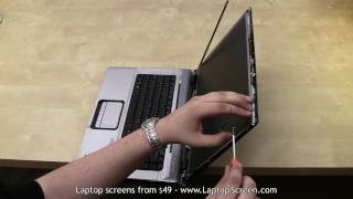 Laptop screen replacement  How to Repair replace LCD screen in a laptop [upl. by Zoba827]