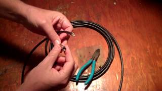 How to Install a Coax Cable Connector [upl. by Dollie171]