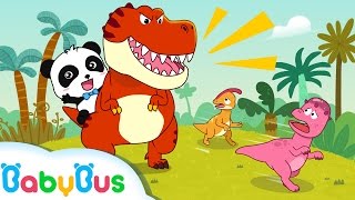 ❤ TyrannosaurusRex  Nursery Rhymes  Kids Songs  BabyBus [upl. by Dragde49]