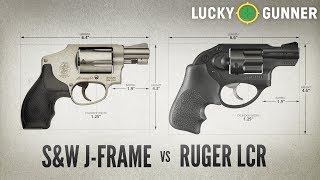 Smith amp Wesson Jframe Vs Ruger LCR [upl. by Atte]