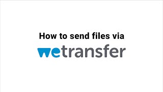 How to send files via Wetransfer on mobile [upl. by Sanez200]