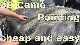 How to Camo Paint almost anything in 3D cheap [upl. by Lyrrehs]