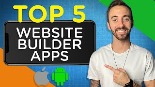 Top 5 Website Builder Apps IOS amp Android  2020 Review [upl. by Kraft]