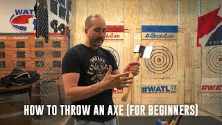 Axe Throwing Tips For Beginners [upl. by Parthena22]