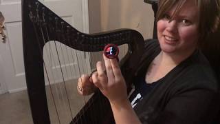 How To Tune A Celtic Harp For Beginners [upl. by Namrej]