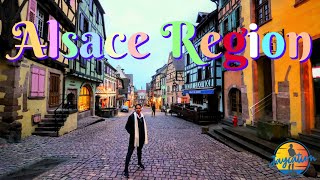 TOP 5 PLACES TO VISIT IN THE ALSACE REGION  France Travel Guide [upl. by Weidman739]