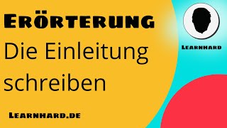 Erörterung Die Einleitung [upl. by Akema]