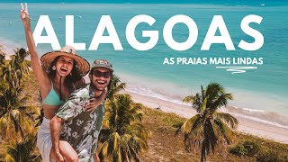 10 MELHORES PRAIAS DE ALAGOAS Maceió Litoral Sul e Litoral Norte [upl. by Pomfret855]