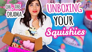 Unboxing YOUR Squishy Packages  Squishy Makeover Candidates [upl. by Owena]