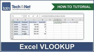 How to use the VLOOKUP function in Excel [upl. by Arluene]