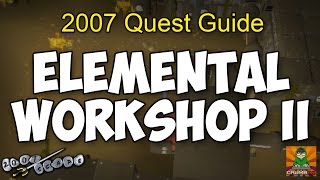 Runescape 2007 Elemental Workshop II Quest Guide [upl. by Hairahcaz]