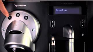 Nespresso Gemini CS200 CS220 CS203 amp CS223 PRO How To  Descaling [upl. by Ardle]