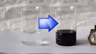 Iodine Clock Reaction Chemical Experiment [upl. by Patrica563]