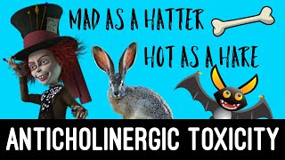 Anticholinergic Drug Toxicity Toxidrome Effects and Mechanism of Action Pharmacology Made Easy [upl. by Karil881]