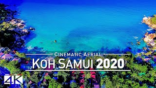 【4K】Drone Footage  Koh Samui  THAILAND 2019  Paradise Island เกาะสมุย  Aerial Video [upl. by Jolanta776]