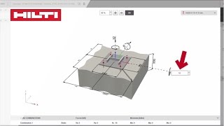 HOW TO design anchor fixing into concrete with the Hilti PROFIS Engineering Suite [upl. by Sorvats688]