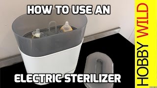 HOW TO USE an ELECTRIC BOTTLE STERILIZER [upl. by Merline]