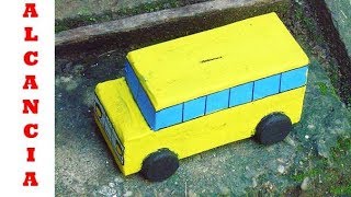 Como Hacer un Carro de Carton  How to make a cardboard cart [upl. by Eugene111]