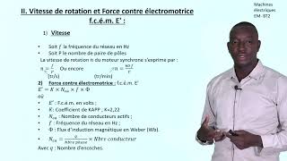 Machines électriques  Le moteur synchrone [upl. by Guenevere]