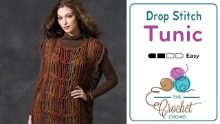 How To Crochet A Tunic  BEGINNER  The Crochet Crowd [upl. by Alver481]