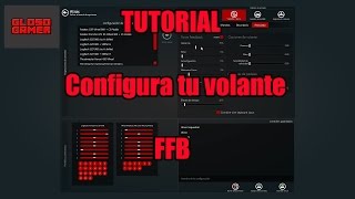 CÓMO CONFIGURAR tu VOLANTE  TUTORIAL  Simuladores [upl. by Aseyt]