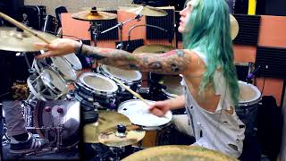 Kyle Brian  DragonForce  Through The Fire and Flames Drum Cover [upl. by Nitsoj]