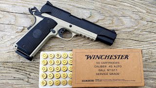 Girsan 1911 Review amp Shoot Girsan MC1911S 45acp [upl. by Llekcm938]