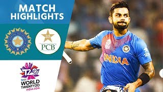 Kohli Stars In India Win  India vs Pakistan  ICC Mens WT20 2016  Highlights [upl. by Adnalohs]