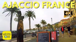 Ajaccio Capital of Corsica  French Island  City Travel Guide  4K Walking Tour [upl. by Steffi569]