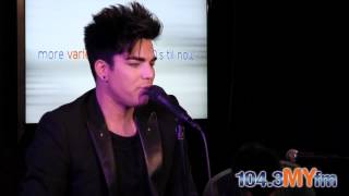 Adam Lambert quotWhat Do You Want From Mequot Live Performance  1043MYfm [upl. by Ailahs672]