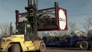 Odyssey Logistics  Chemical Bulk Intermodal ISO Tank Overview [upl. by Sualocin]