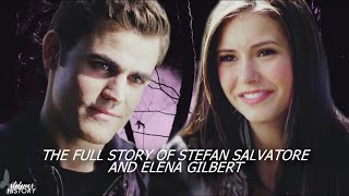 STEFAN SALVATORE amp ELENA GILBERT Full Story 1x016x22 [upl. by Namilus]