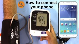 Getting Started with OMRON Blood pressure monitor [upl. by Ruy]