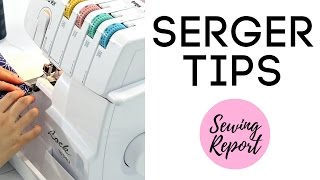 Brother 1034D Serger  Tips amp Lessons Learned  SEWING REPORT [upl. by Beaver]