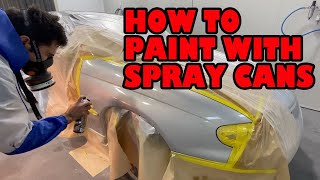 How to paint with Spray Cans [upl. by Amisoc]