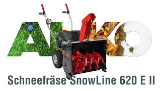 SnowLine 620 E II  Schneefräse  ALKO Gardentech [upl. by Ahtiekal]