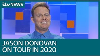 Jason Donovan on his 2020 tour Joseph return and fighting fire in his pants  ITV News [upl. by Vivianna]