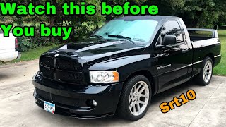 5 things to know BEFORE buying a DODGE RAM SRT10 [upl. by Katz]