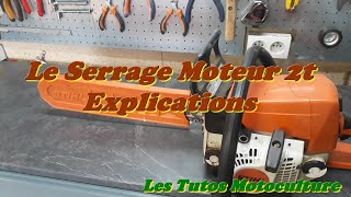 Serrage Moteur 2 Temps  Identification  Explication [upl. by Adnal]