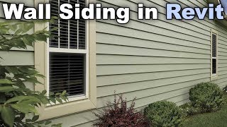 Siding Facade in Revit Tutorial [upl. by Macdougall270]