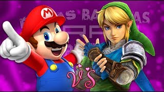 Mario vs Link Épicas Batallas de Rap del Frikismo ¡Bonus  Keyblade ft Kinox amp NZFandubs [upl. by Renner]